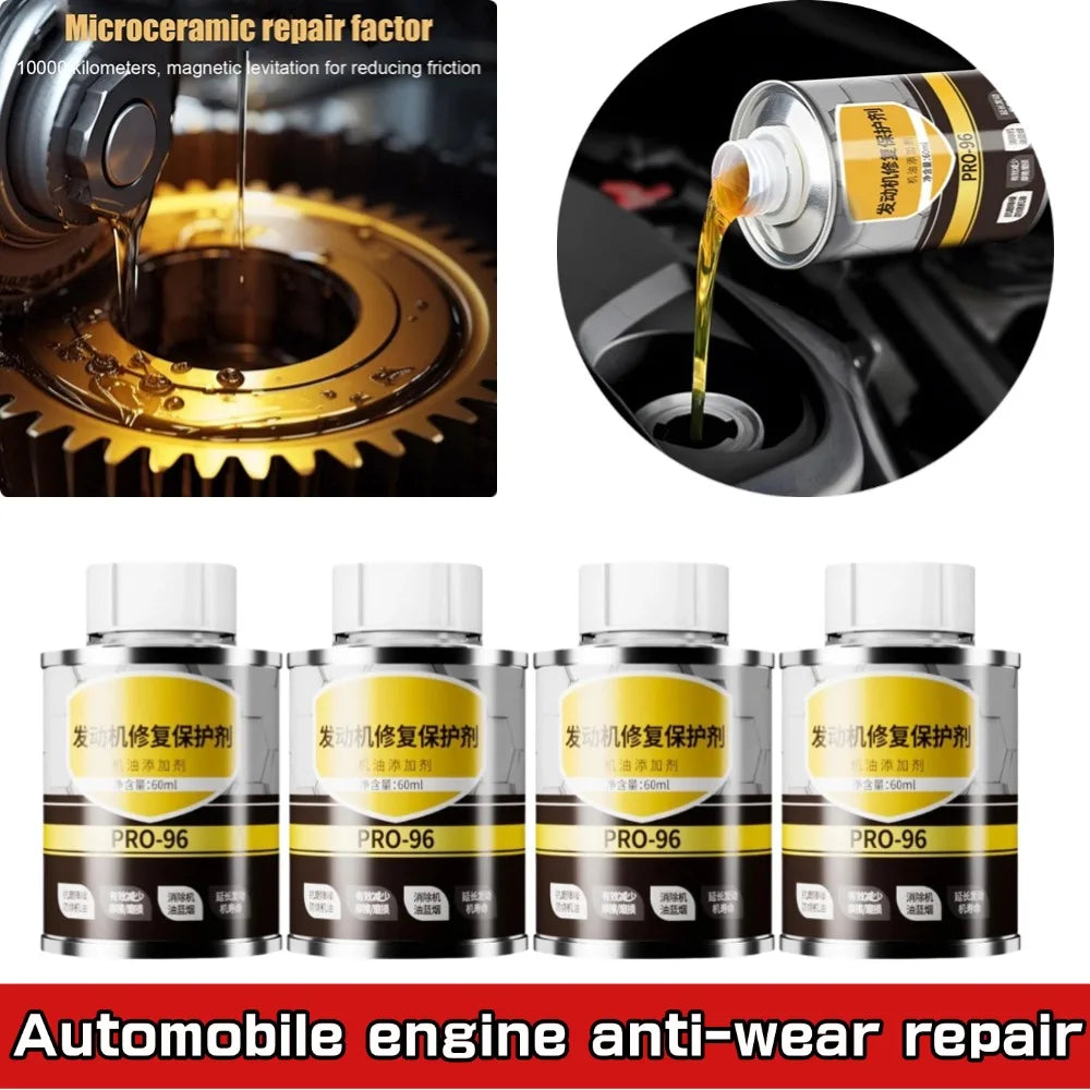 Engine Repair Additive for Cars - 60ml Engine Protection Peaceful Pleasures Health and Wellness