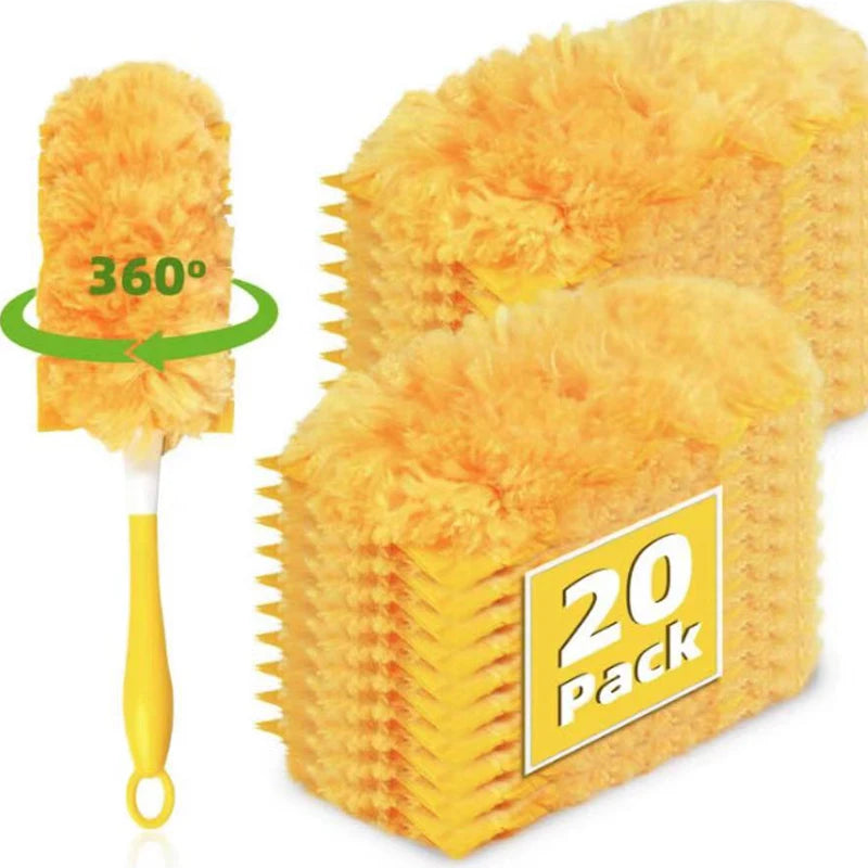 360° Electrostatic Microfiber Duster – Dust & Cobweb Cleaner