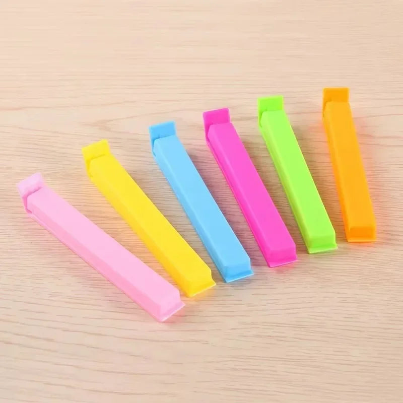 10/20Pcs Portable New Kitchen Storage Food Snack Seal Sealing Bag Clips Sealer Clamp Plastic Tool Kitchen Accessories Wholesale Peaceful Pleasures Health and Wellness