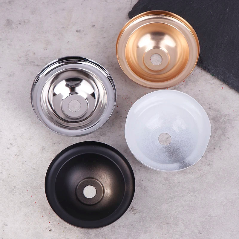 5Pcs 10mm Ceiling Lamp Wall Lamp Table Lamp Pendant Lamp Small Ceiling Cover Convex Cover DIY Decorative Cover Middle Hole Peaceful Pleasures Health and Wellness