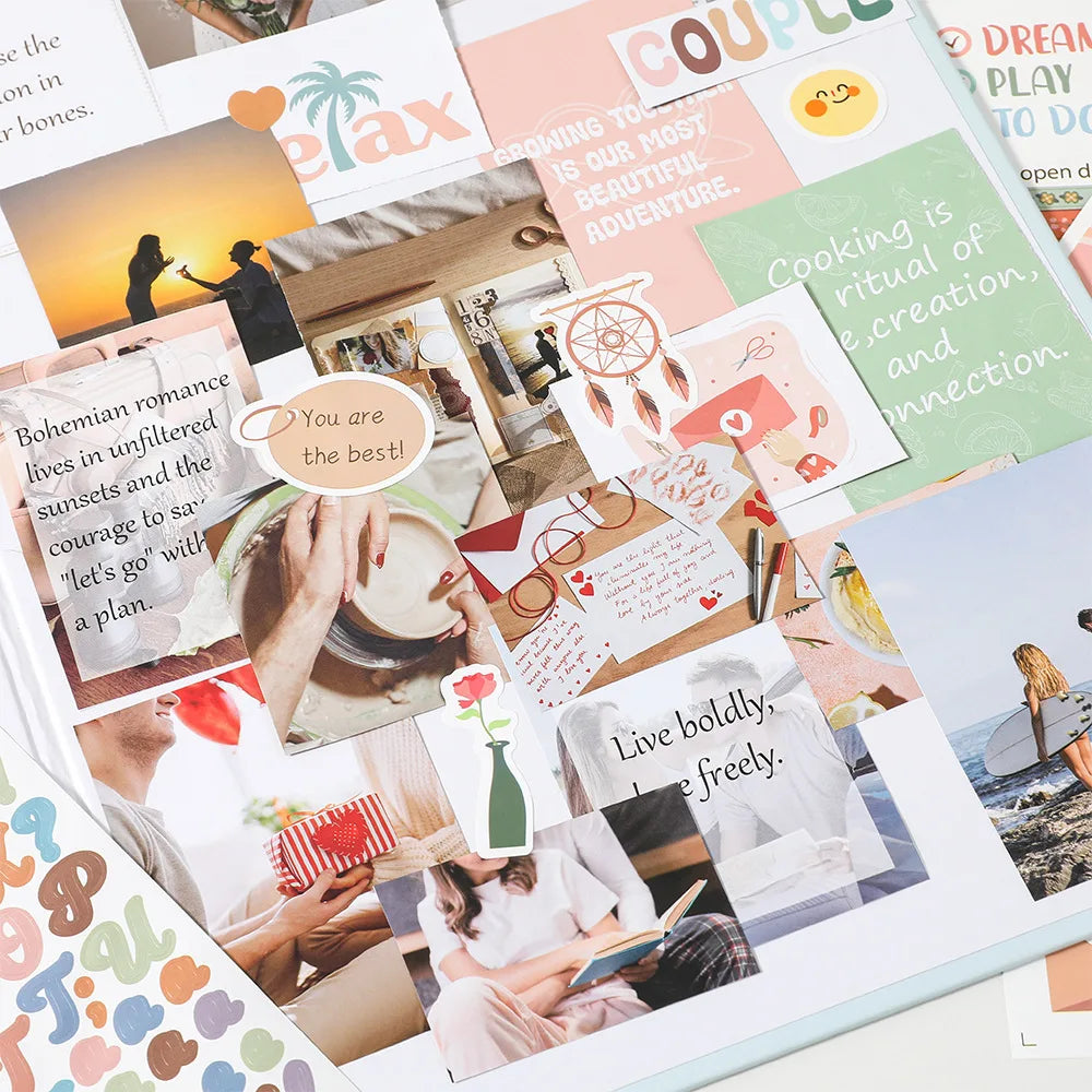 Craft Dream Journal DIY Sticker Graphics Scrapbook Capturing Personal