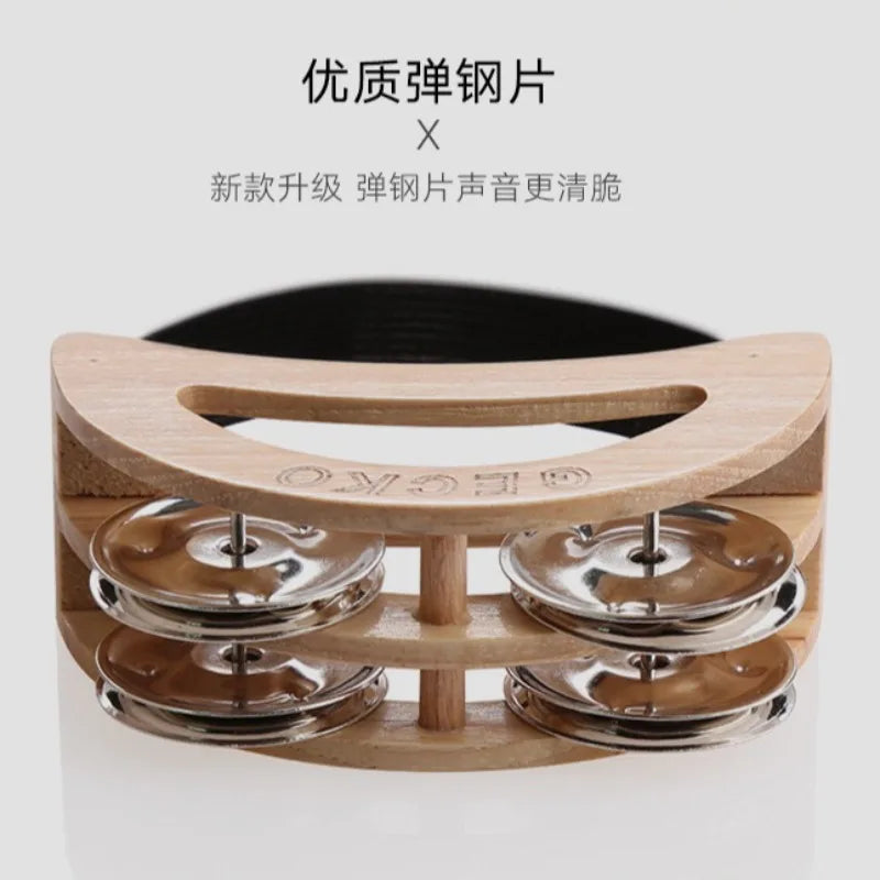 Accessories Solid Wood Foot Step Bell Wholesale Custom Wooden Box