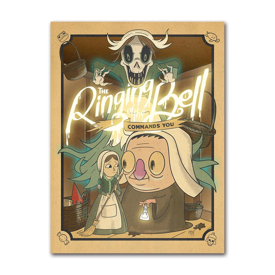 Over The Garden Wall Canvas Wall Art Print | Anime Home Decor Canvas Wall Art Peaceful Pleasures Health and Wellness 61709-03 30x40cm Unframed