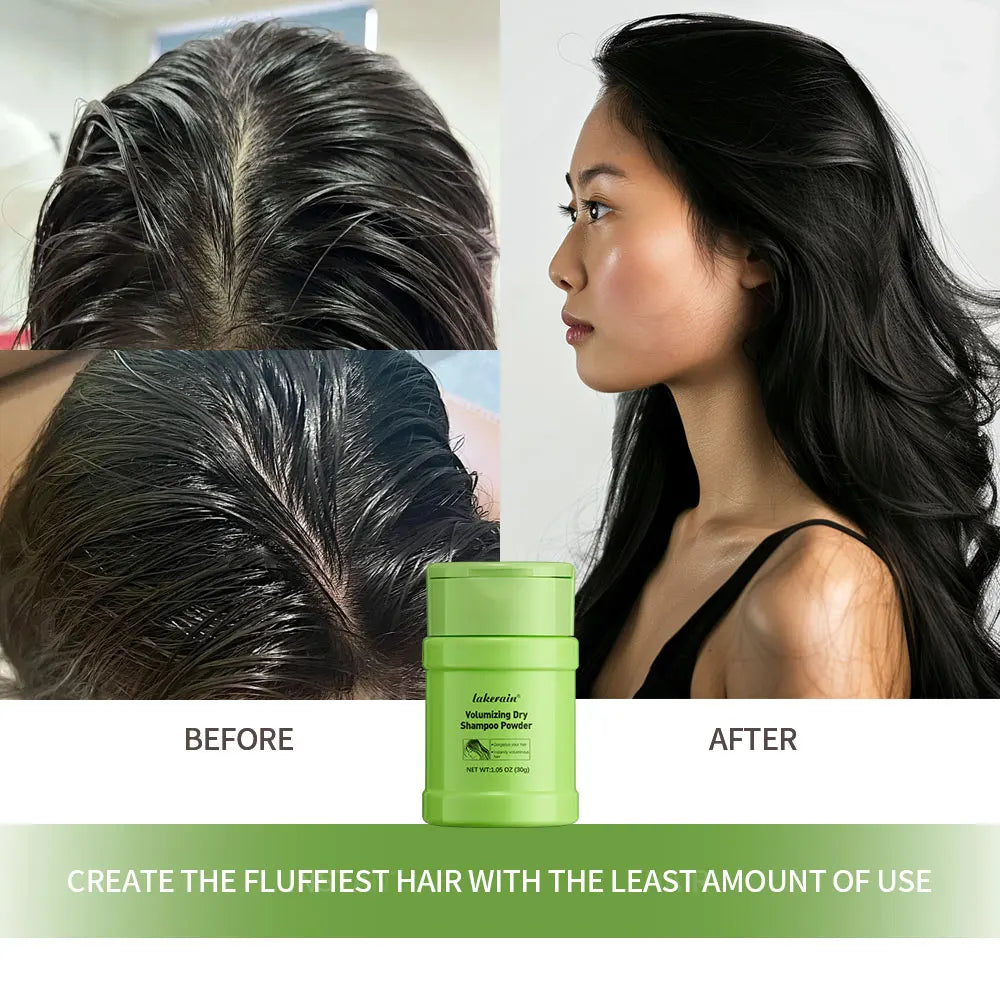 Dry Shampoo Powder Mattifying Root Fuller Looking Refreshing Hair Non-aerosol No White Cast Dry Shampoo Suitable for Women and M Peaceful Pleasures Health and Wellness