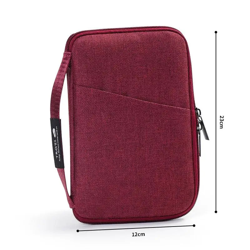 RFID Waterproof Family Travel Passport Holder & Organizer