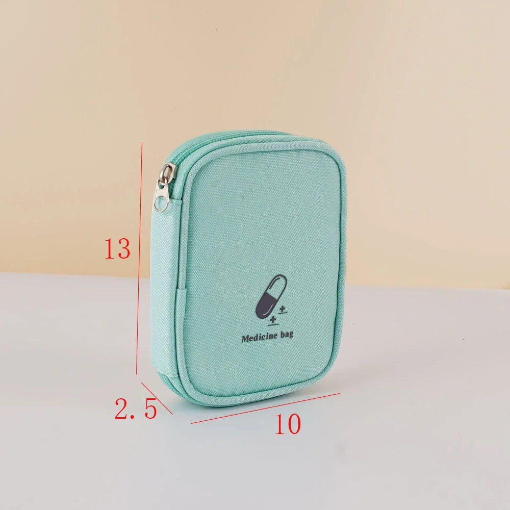 First Aid Emergency Kit Carry Bag Portable Small Carrying Treatment Packs Outdoor First Aid Kit Safety & Survival Travel Packing Peaceful Pleasures Health and Wellness