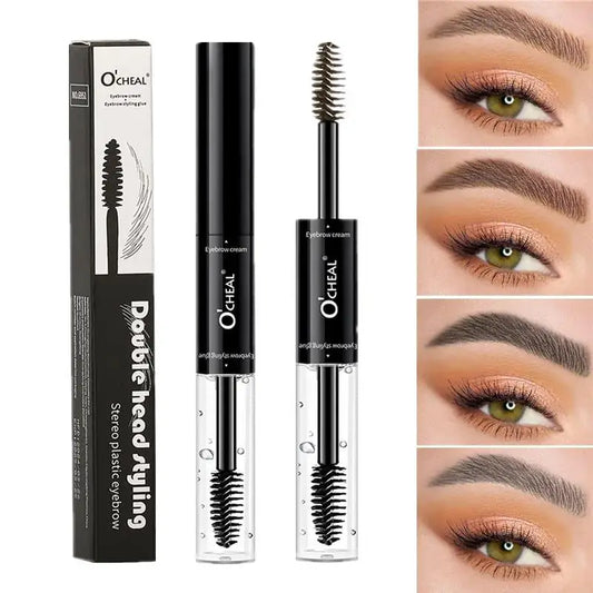 OCHEA Dual-Head Waterproof Eyebrow Tint Cream & Styling Wax Eyebrow Tint & Wax Oasis Select