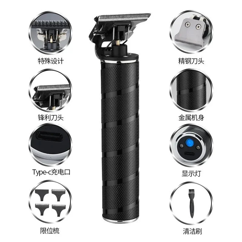T9 Professional Electric Hair Clipper | Waterproof Cordless