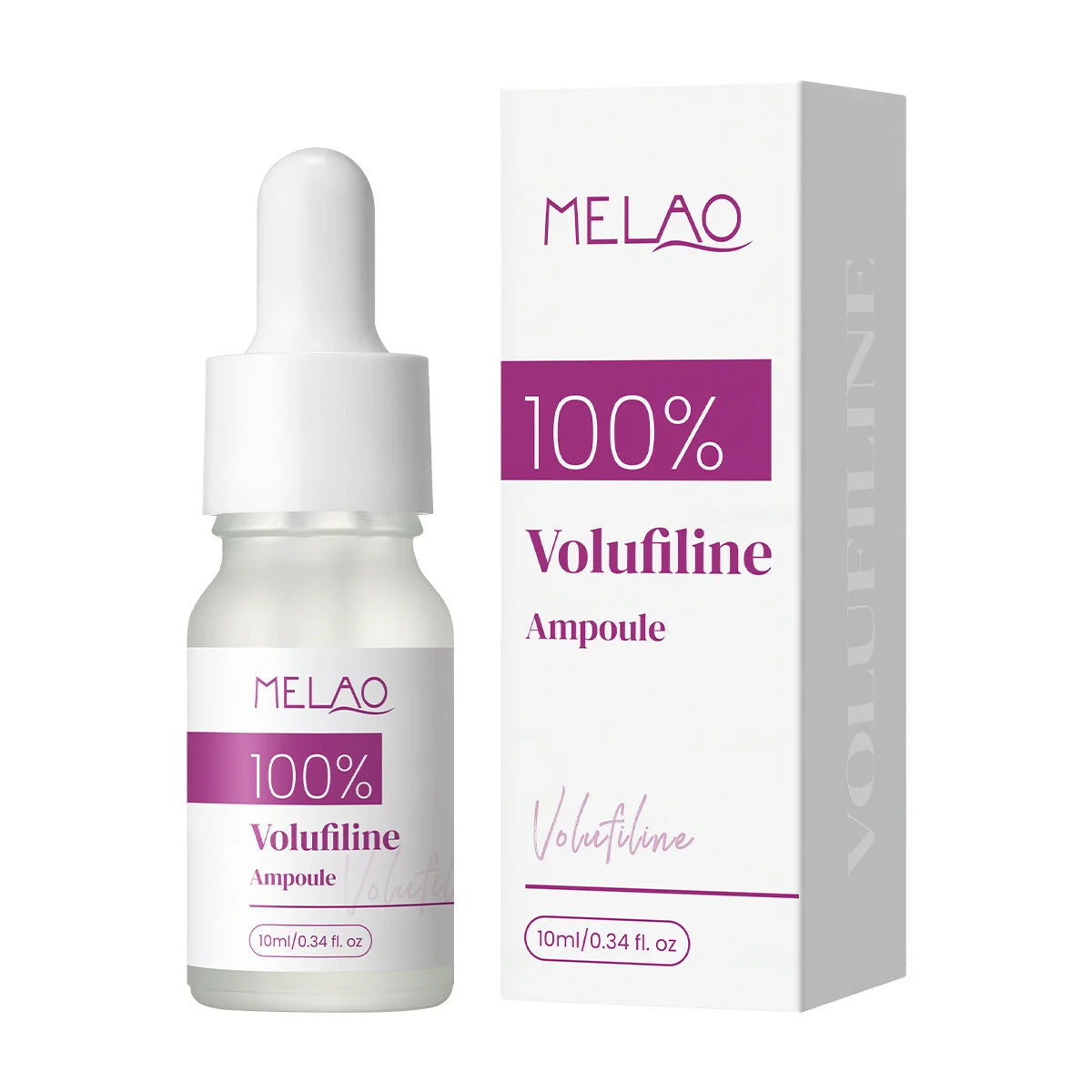 100% Pure Volufiline Plumping Ampoule Serum, Skin Care Essential for Facial Volume elasticity, Fast-Absorbing Hydrating Skincare Peaceful Pleasures Health and Wellness 10mlx1 piece 30ml