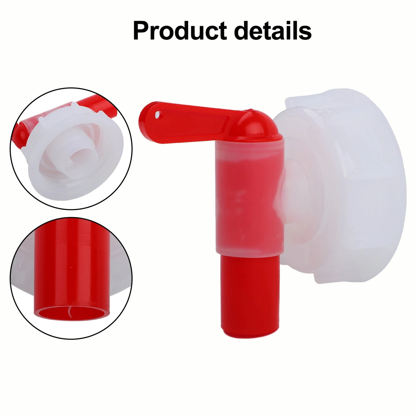 1 DN61 Horticultural Plant Nutrient Solution Faucet Red White Plastic
