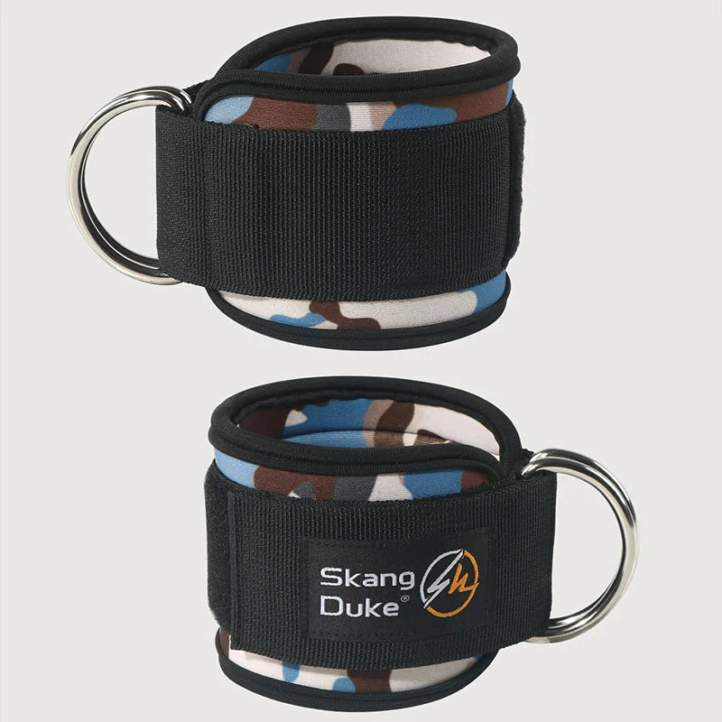 Leg power trainer buckle fitness foot ring ankle strap elastic resistance band pull rope accessory Peaceful Pleasures Health and Wellness 2ps 3