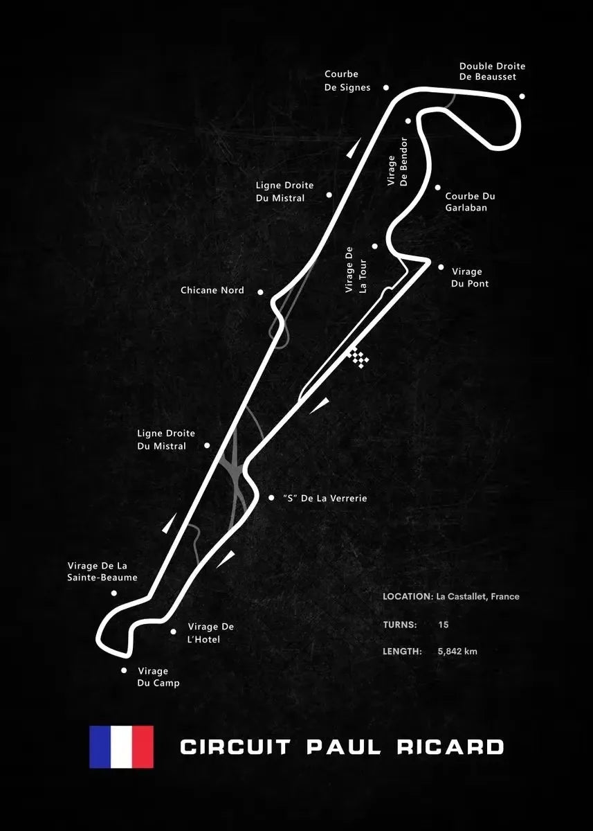 Modern World Racing Circuits Poster Prints Nurburgring Sarthe Nordschleife Canvas Painting Wall Art Picture Room Garage Decor Peaceful Pleasures Health and Wellness
