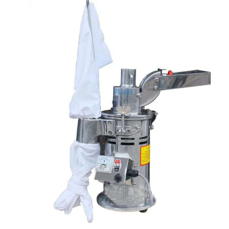 LZHZXY DF-15 Herb Hammer Mill Grinder 1200W 20000 RPM Pulverizer