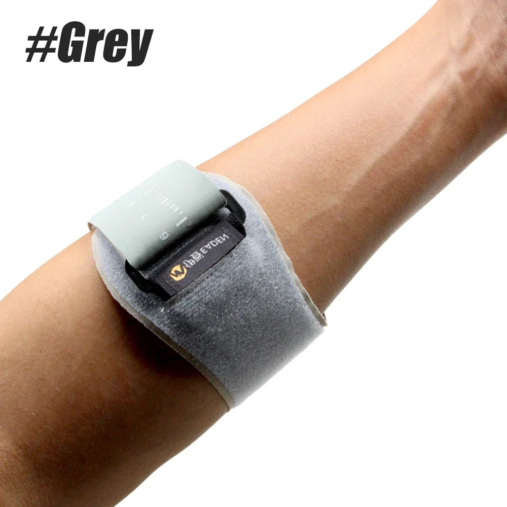 WEFITON Tennis Elbow Brace – Adjustable Forearm Support Strap Elbow Support Brace Peaceful Pleasures Health and Wellness Gray-1PCS