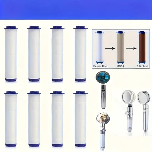 Shower Head Filter Replacement – 5-Stage Filtration | 10/20/30 Pack Shower Filter Cartridge Peaceful Pleasures Health and Wellness