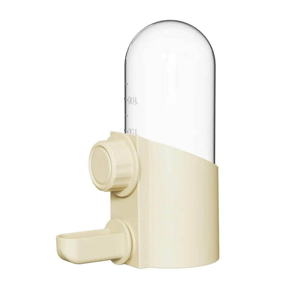 250ml Hangable Bird Water Bottle – Splash-Proof Parrot Feeder