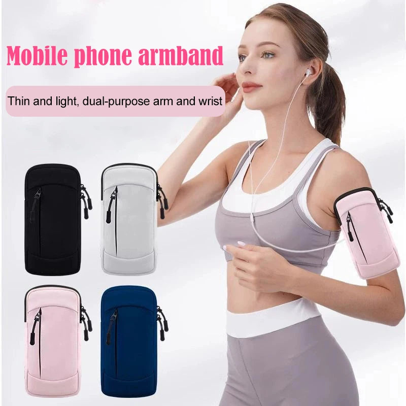 Running Bag For Phone arm Bag for Phone Mobile phone Armband Cell Phone Bag for running sports Armband for phone for running bag Peaceful Pleasures Health and Wellness