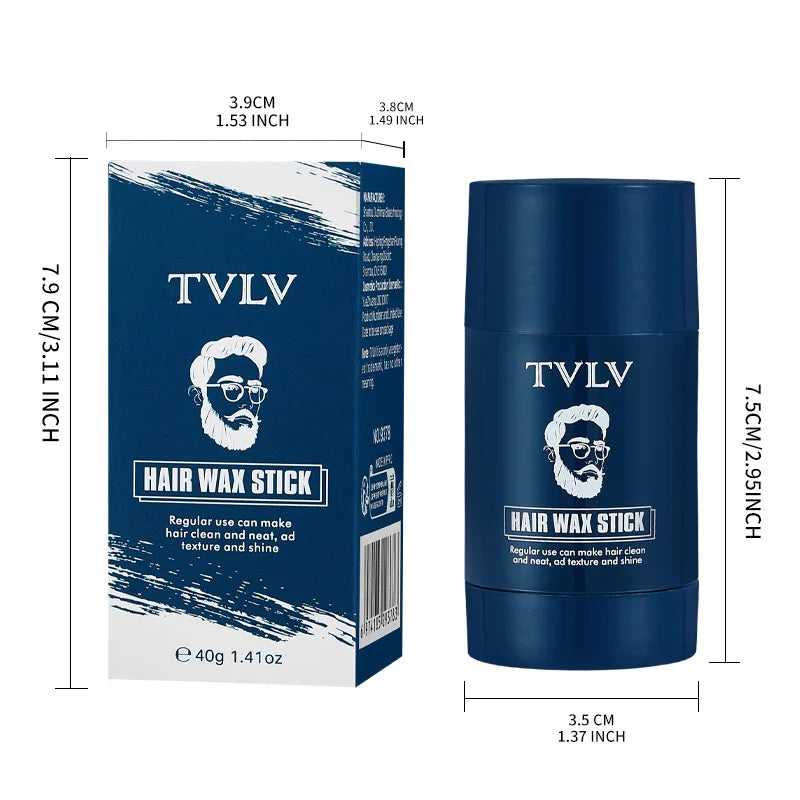 Long-Lasting Hair Wax Stick – Natural Hold, All Hair Types