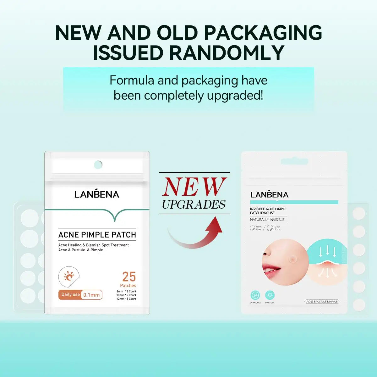 LANBENA Acne Pimple Patch Daily Use Invisible Acne Stickers Blemish Treatment Acne Concealer Makeup Peaceful Pleasures Health and Wellness