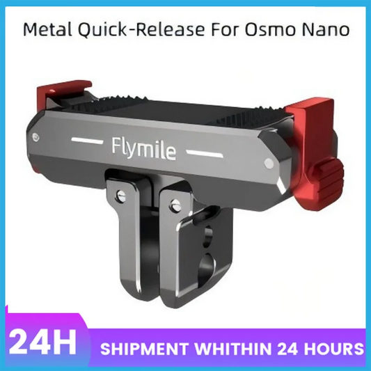 DJI Osmo Nano Magnetic Quick Release Folding Adapter | Metal Camera Mount Adapter Oasis Select