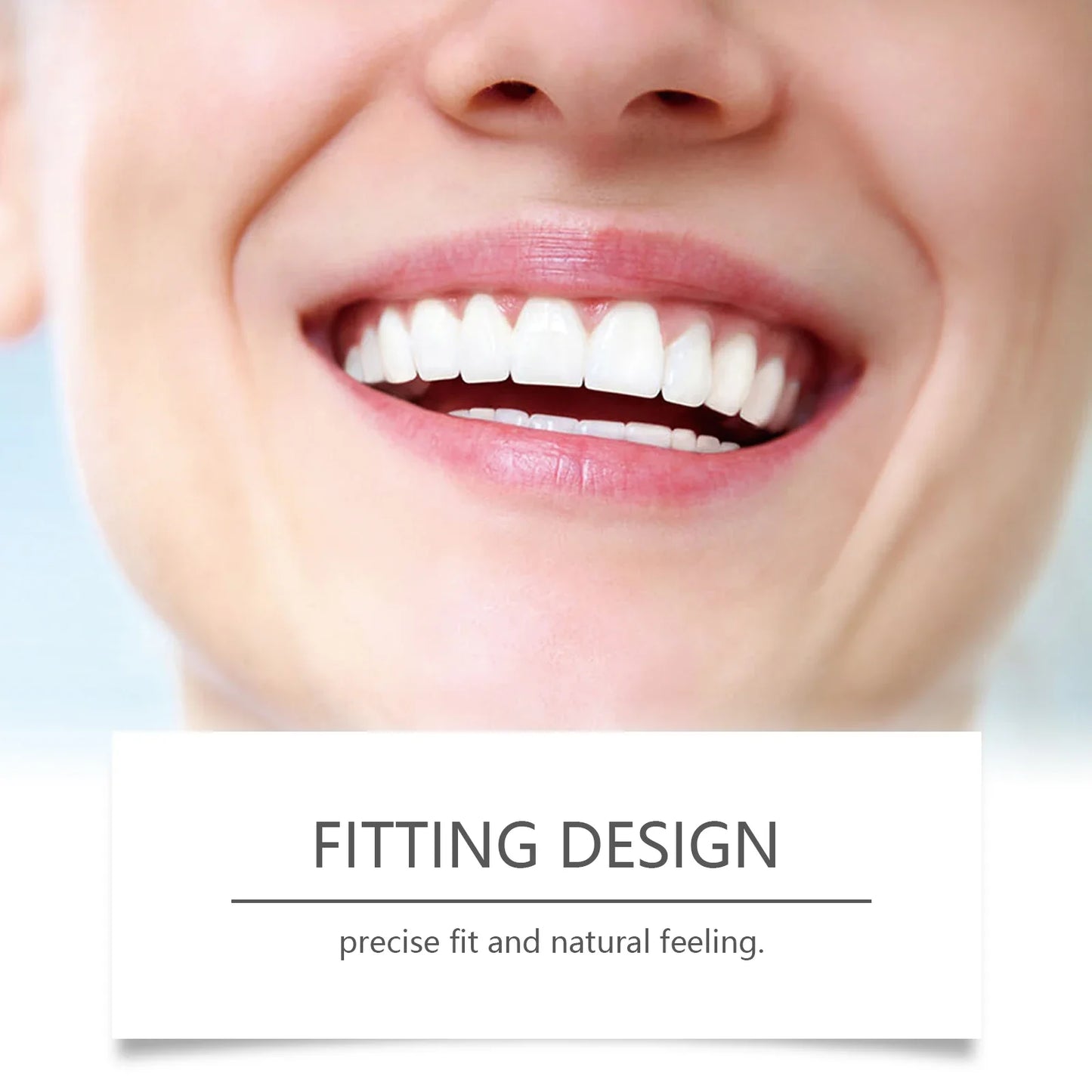 Silicone Snap-On Veneers Dentures | Cosmetic Smile Whitening Kit
