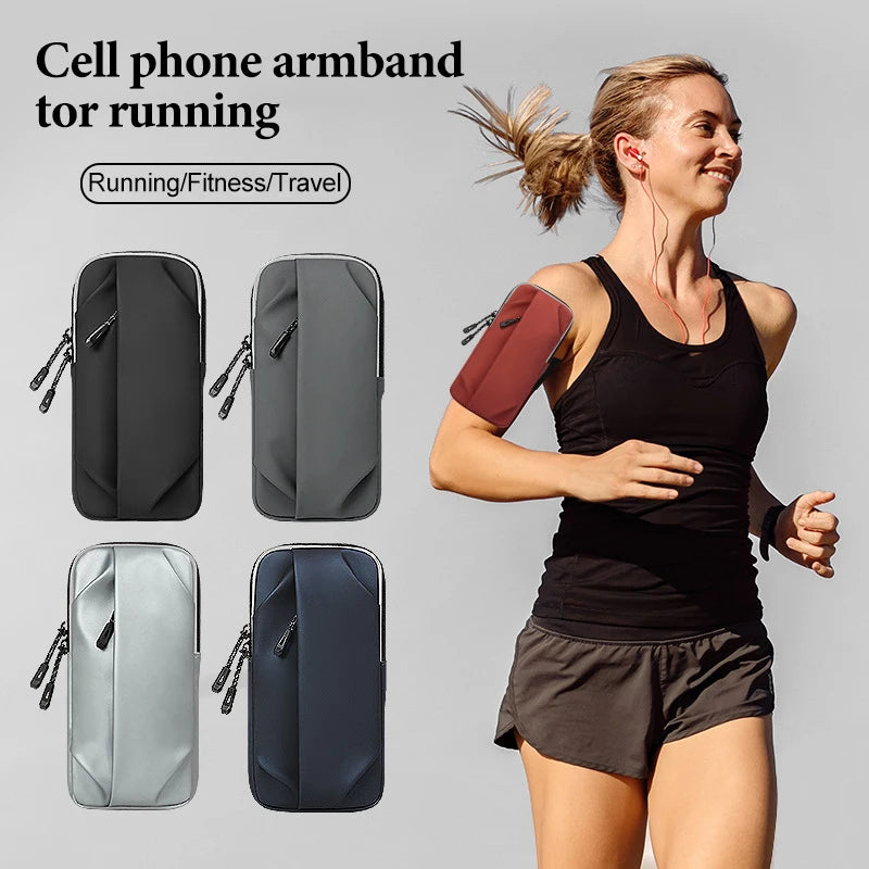 cell phone armband for running magnetic armband bags for women Mobile phone wrist stand bag for men Running racing accessories Peaceful Pleasures Health and Wellness