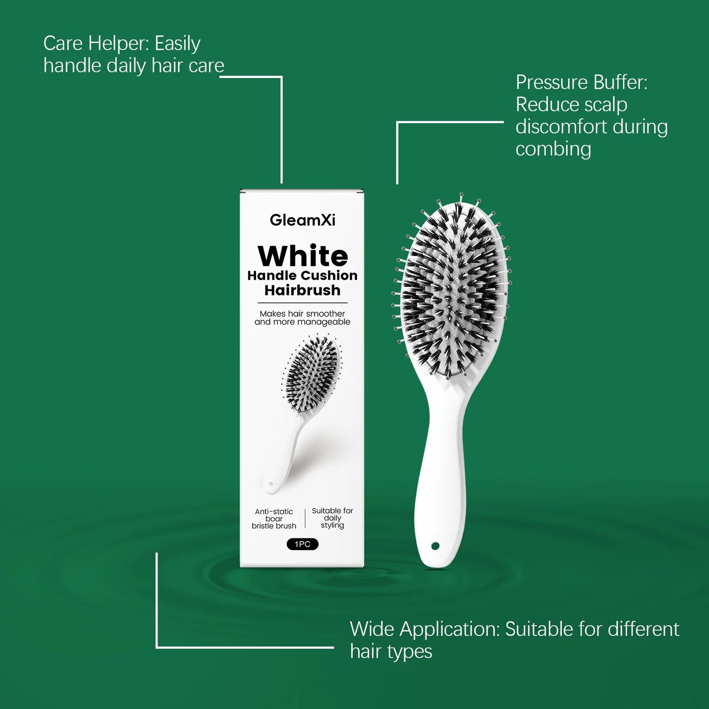 Volumizing Air Cushion Comb for Smooth Hair Care Peaceful Pleasures Health and Wellness