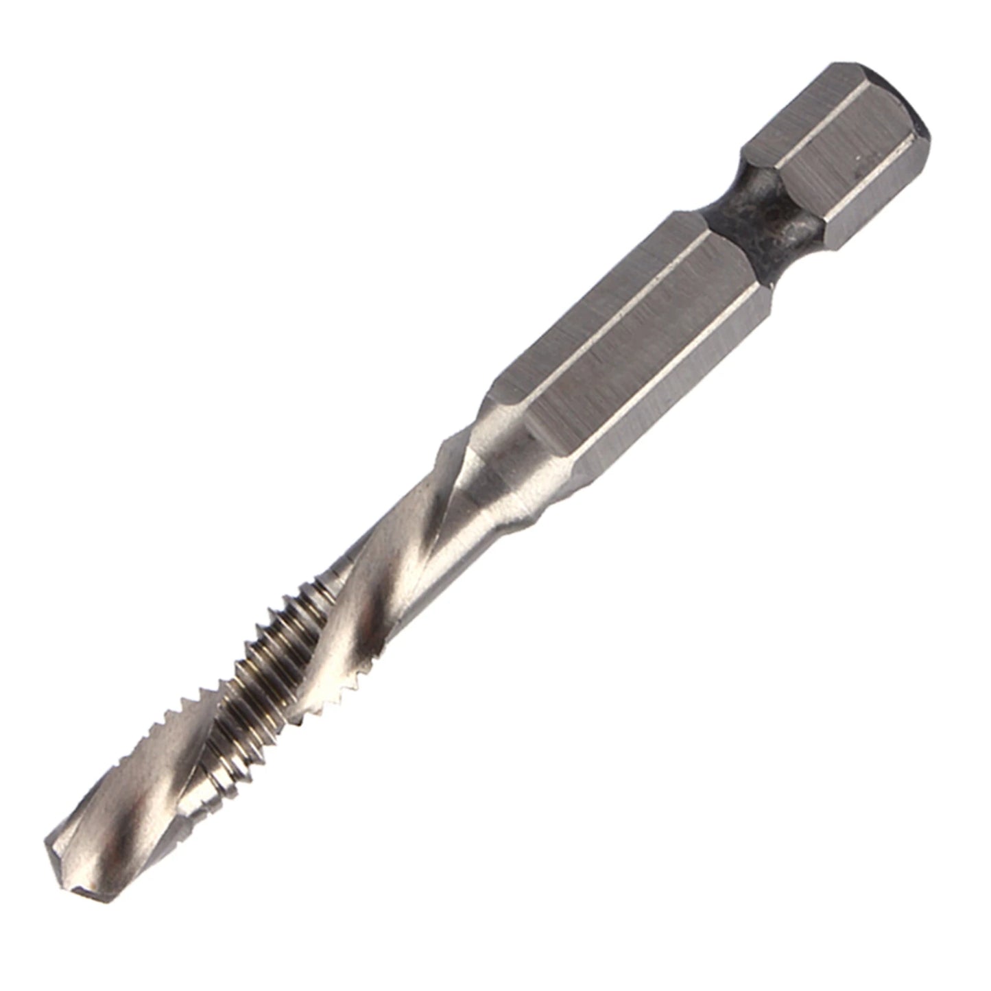 Hex Handle Tap Drill Bits M6 HSS 1 4 Shank Taper Power Tool Part Bit