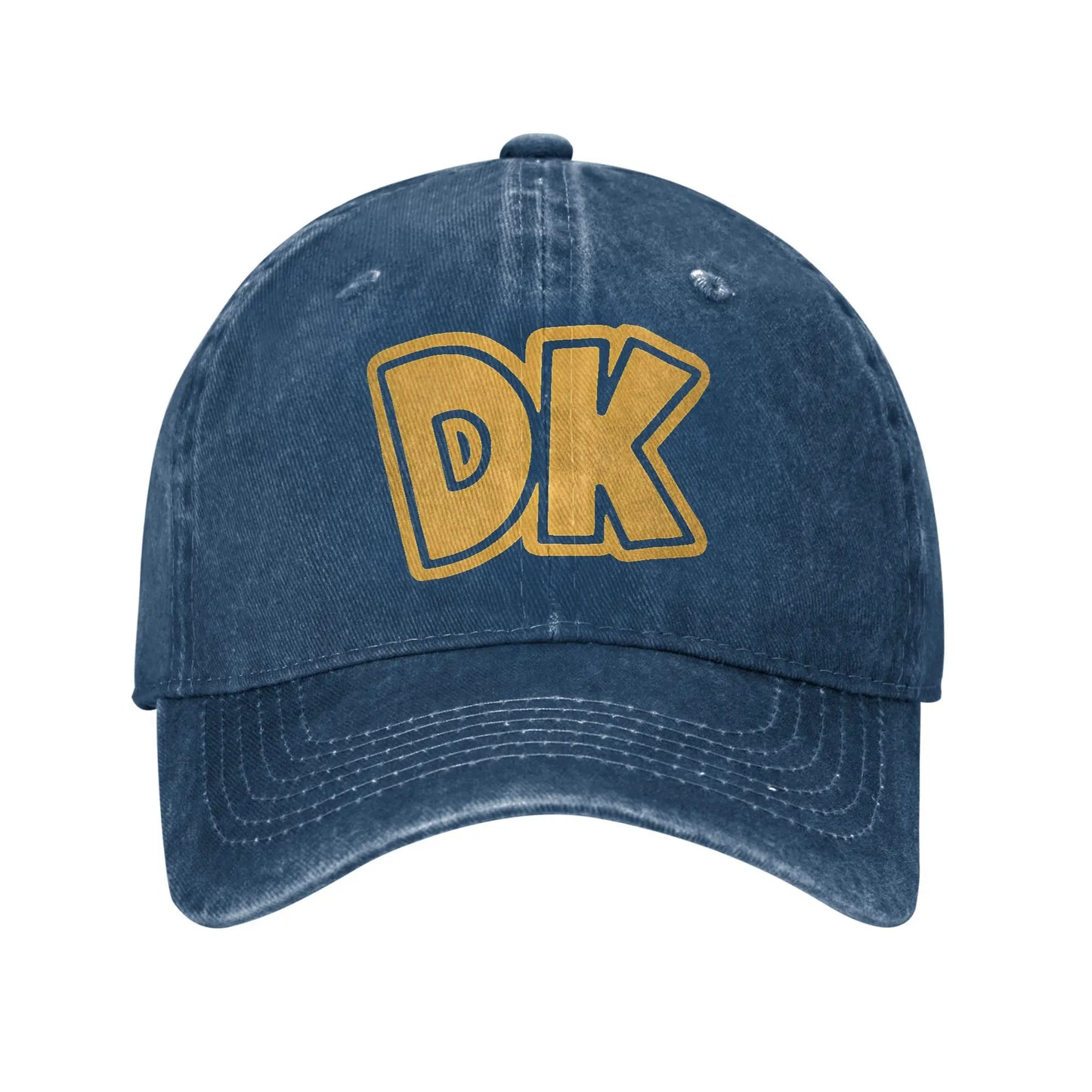 Donkeys Kongs Sun Baseball Cap Logo Women Men Print Trucker Hat Summer Vintage Outdoor Sports High Quality Baseball Caps Peaceful Pleasures Health and Wellness Navy Blue One Size