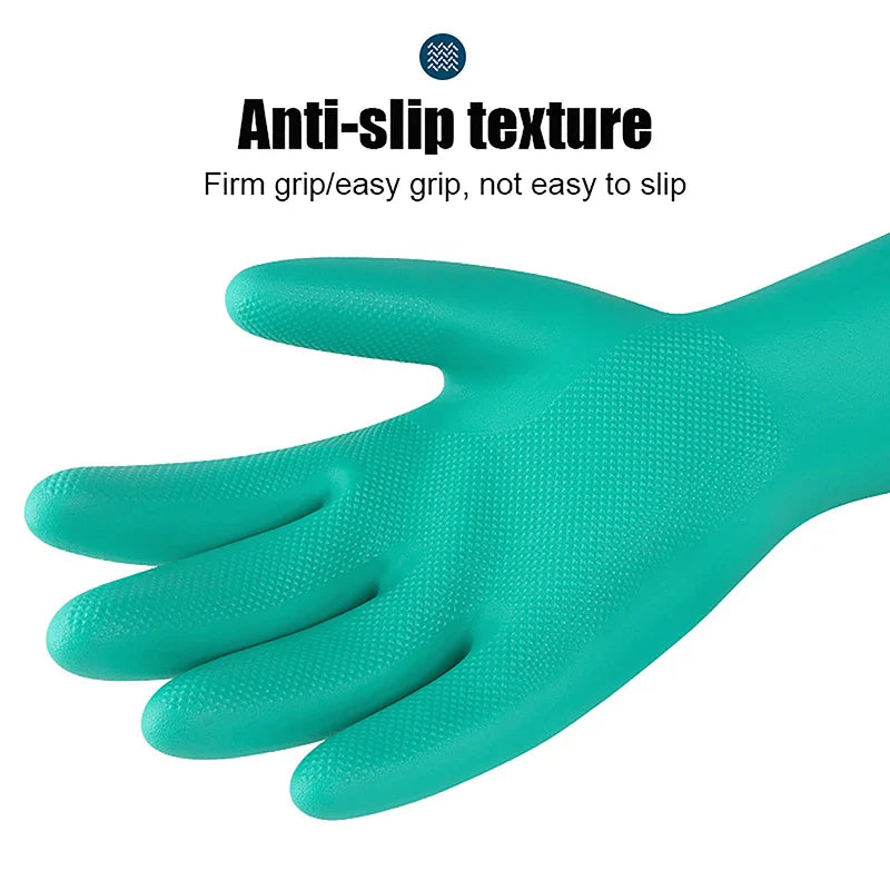 Thick Nitrile Gloves – Chemical Resistant & Waterproof, Latex Free