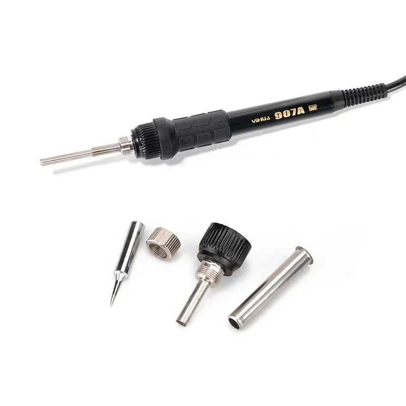 Soldering Iron Handle YIHUA 907A 45W Soldering Handle For 936 852 878D 8786D Universal Welding Repair Tool Electric Solder Iron Peaceful Pleasures Health and Wellness