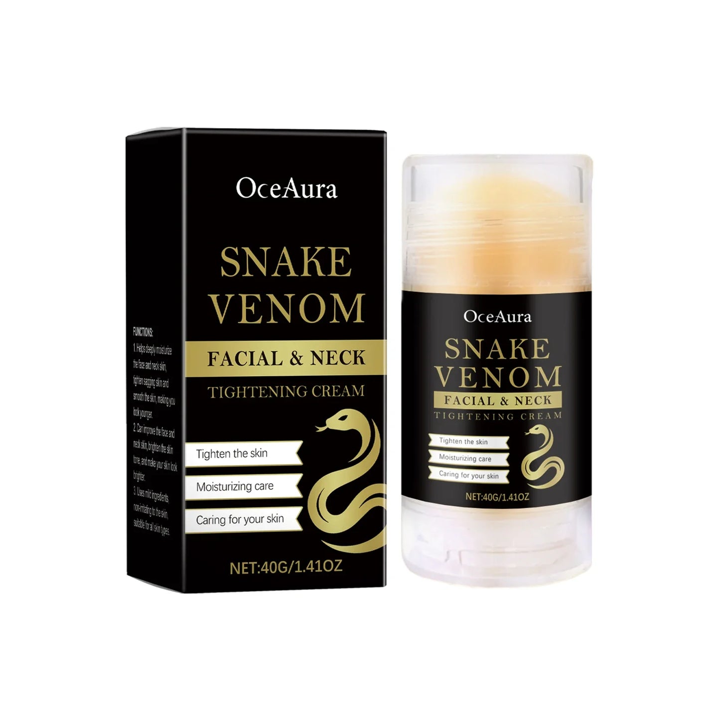 OceAura Snake Venom Neck Firming Stick | Lift & Moisturize