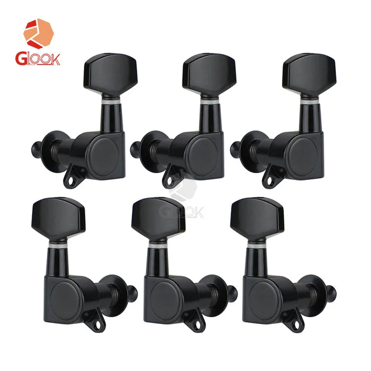 FLEOR 3x3 Tuning Pegs Acoustic Guitar Machine Heads Tuners Keys 3L3R