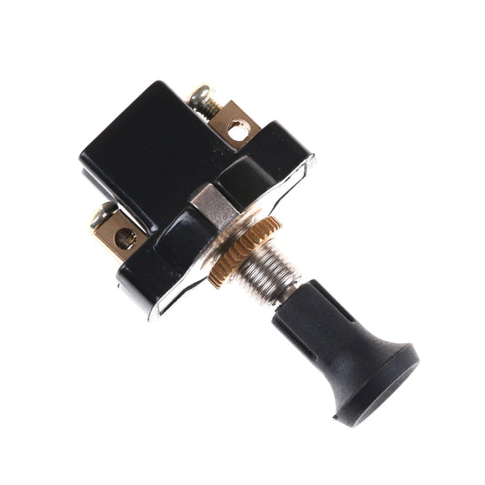 12V On-Off Push Pull Switch with Screw Terminals | 5x2.2x3cm Electrical Switch Peaceful Pleasures Health and Wellness