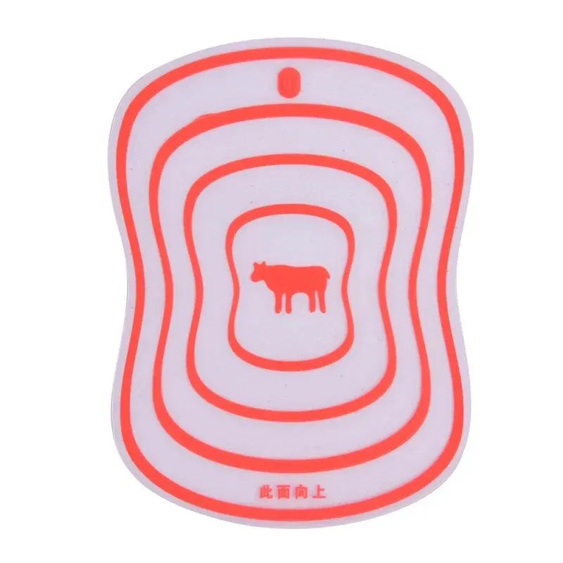 Flexible Food-Grade PP Cutting Board – Non-Slip, 3 Sizes