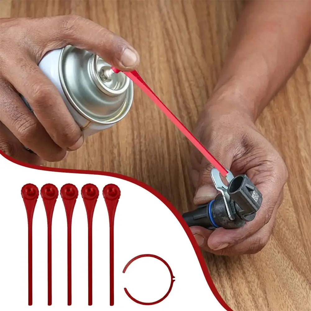 5-Piece Spray Can Nozzle Extension Kit – 3mm & 4mm Universal