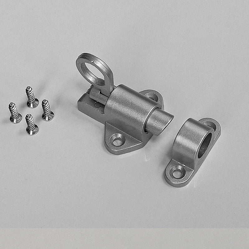 Aluminum Alloy Spring Door Bolt Automatic Gate Latch Lock