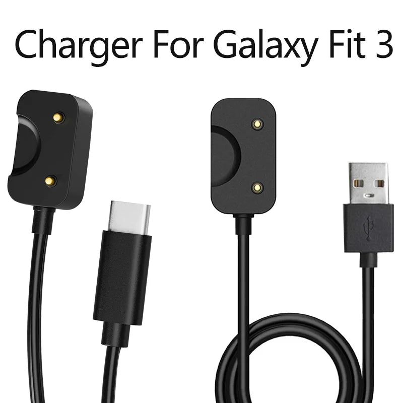 Compatible for Samsung Galaxy Fit 3 Charger Cable, Magnetic USB C Replacement Charging Cable Dock for Galaxy Fit3 Smartwatch Peaceful Pleasures Health and Wellness