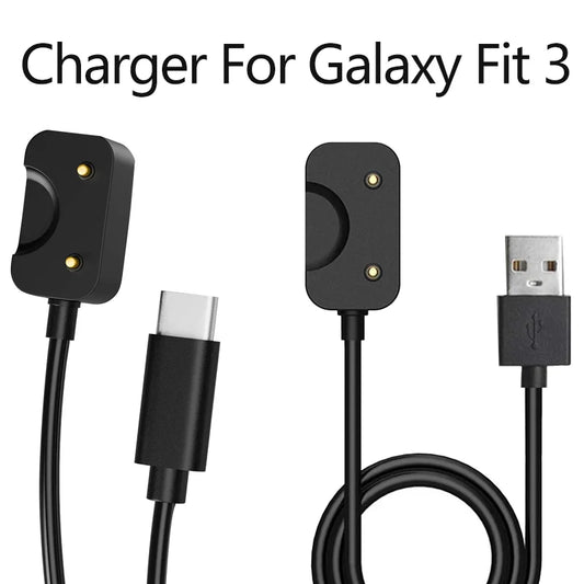 Compatible for Samsung Galaxy Fit 3 Charger Cable, Magnetic USB C Replacement Charging Cable Dock for Galaxy Fit3 Smartwatch Peaceful Pleasures Health and Wellness