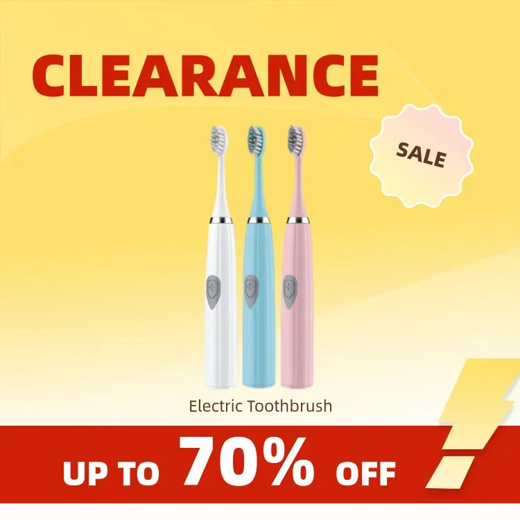 Electric Toothbrush Adults – 3 Modes, IPX6, 10,000 RPM