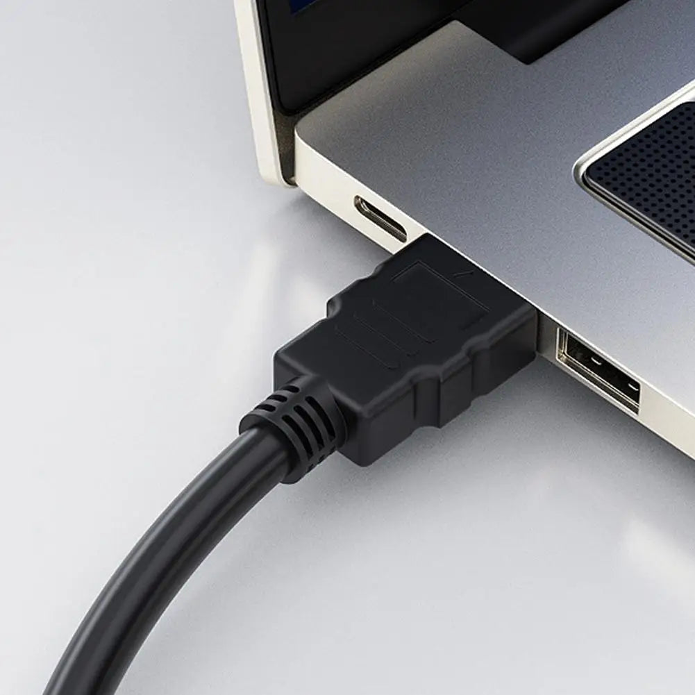 4K HDMI Splitter Adapter – 1 Male to 2 Female, 1080P/4K UHD Compatible, 30cm Cable Peaceful Pleasures Health and Wellness