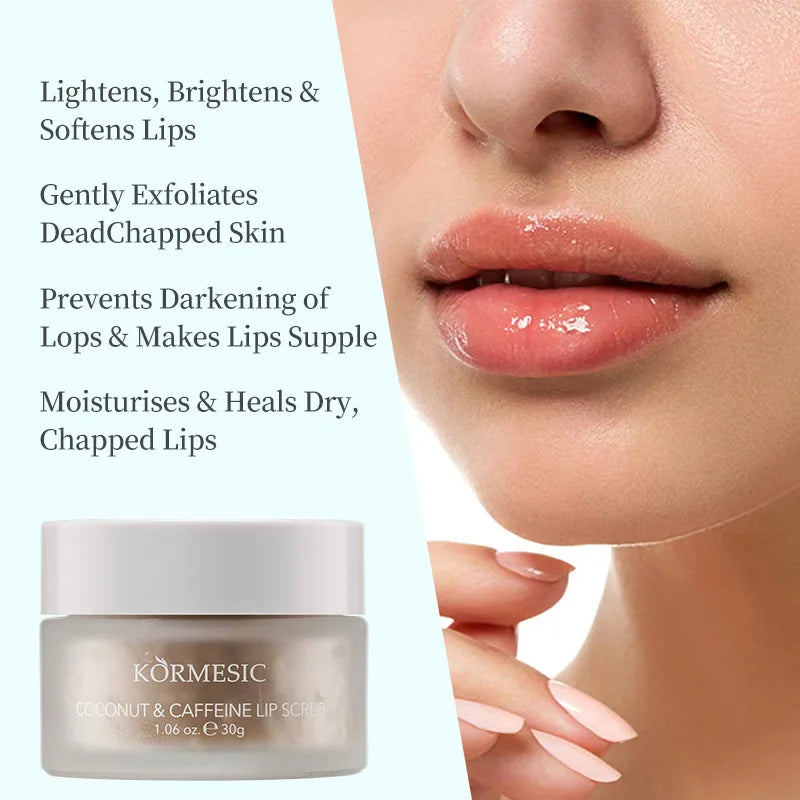 Moisturizing Lip Scrub – Brightens, Softens & Exfoliates