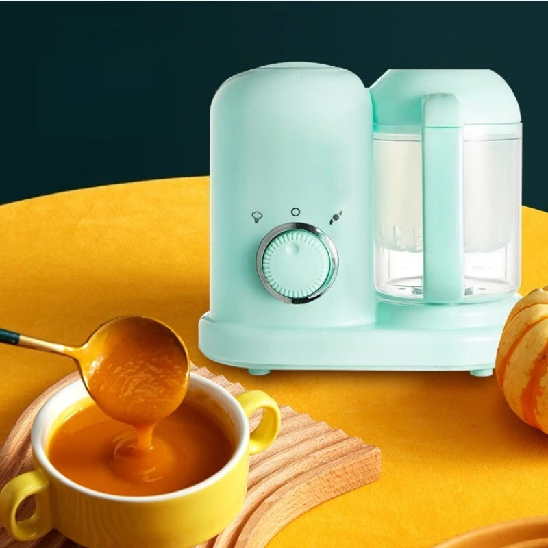Multi-Function High Precision Baby Food Grinder Small Automatic 4 in 1 Steamer Cooker Blender Baby Food Grinder Machine Blender Peaceful Pleasures Health and Wellness