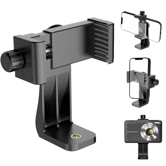 Universal Smartphone Tripod Mount Clip | Vlog & Live Stream Phone Tripod Clip Oasis Select