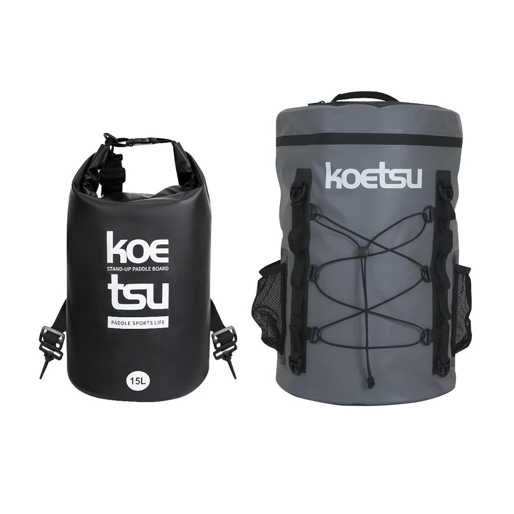 15/40L Paddle Board Bag Large Capacity Paddle Board Deck Bag Dry Bag for Stand-Up Paddleboard and Kayaking Accessories Peaceful Pleasures Health and Wellness
