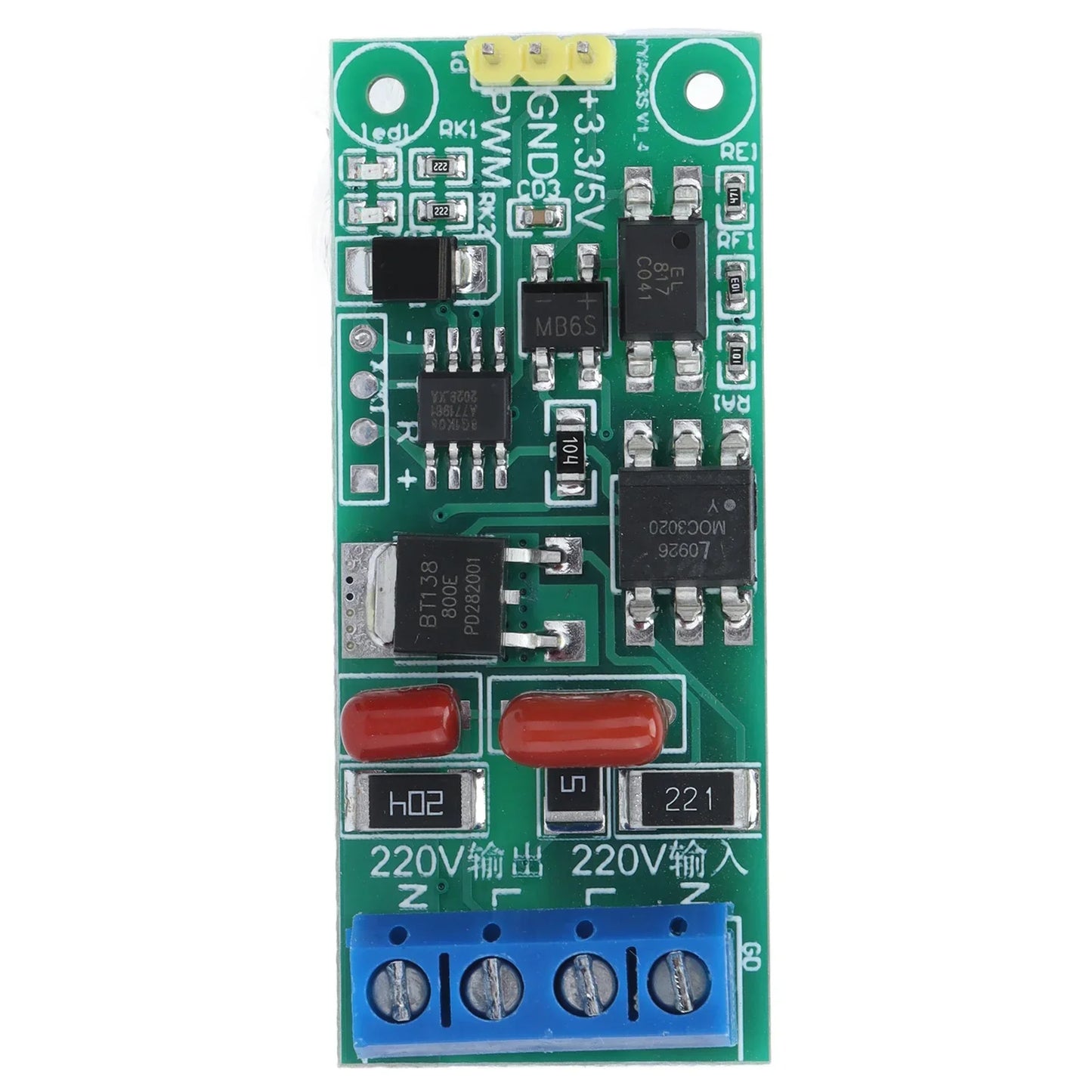 PWM Control Board AC220V YYAC 3S Single Chip Microcomputer Module