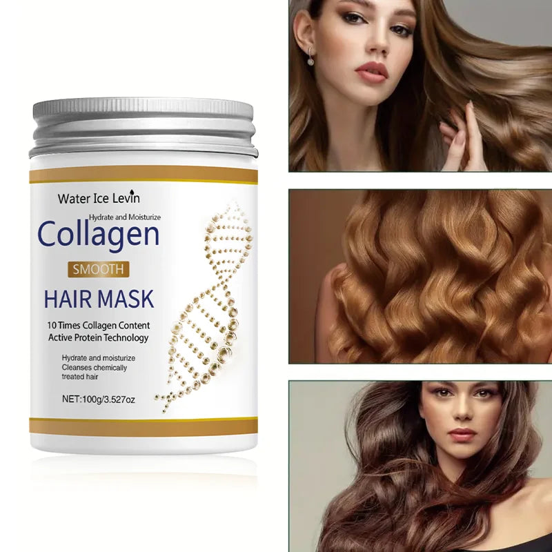 Keratin Hair Mask with Collagen & Coconut Oil | All Hair Types