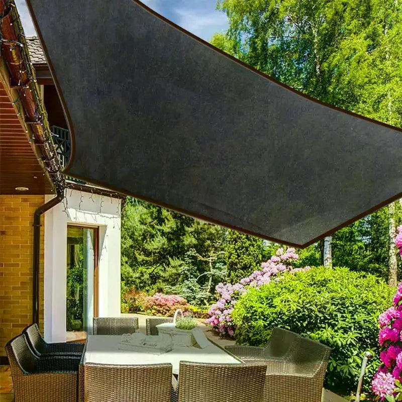 Black HDPE Sun Shade Net – UV Blocking Garden & Patio Cover