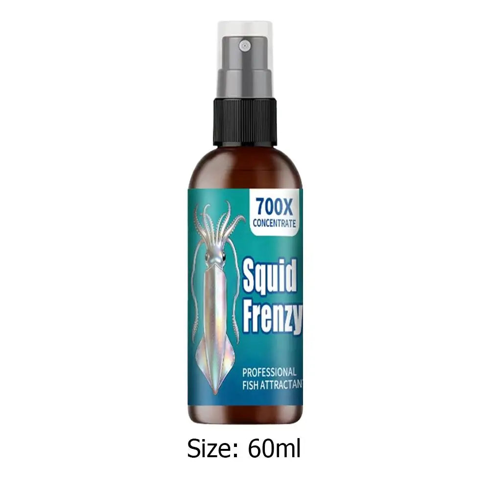 Squid Fish Attractant Liquid Lure | 60ml Concentrated Formula