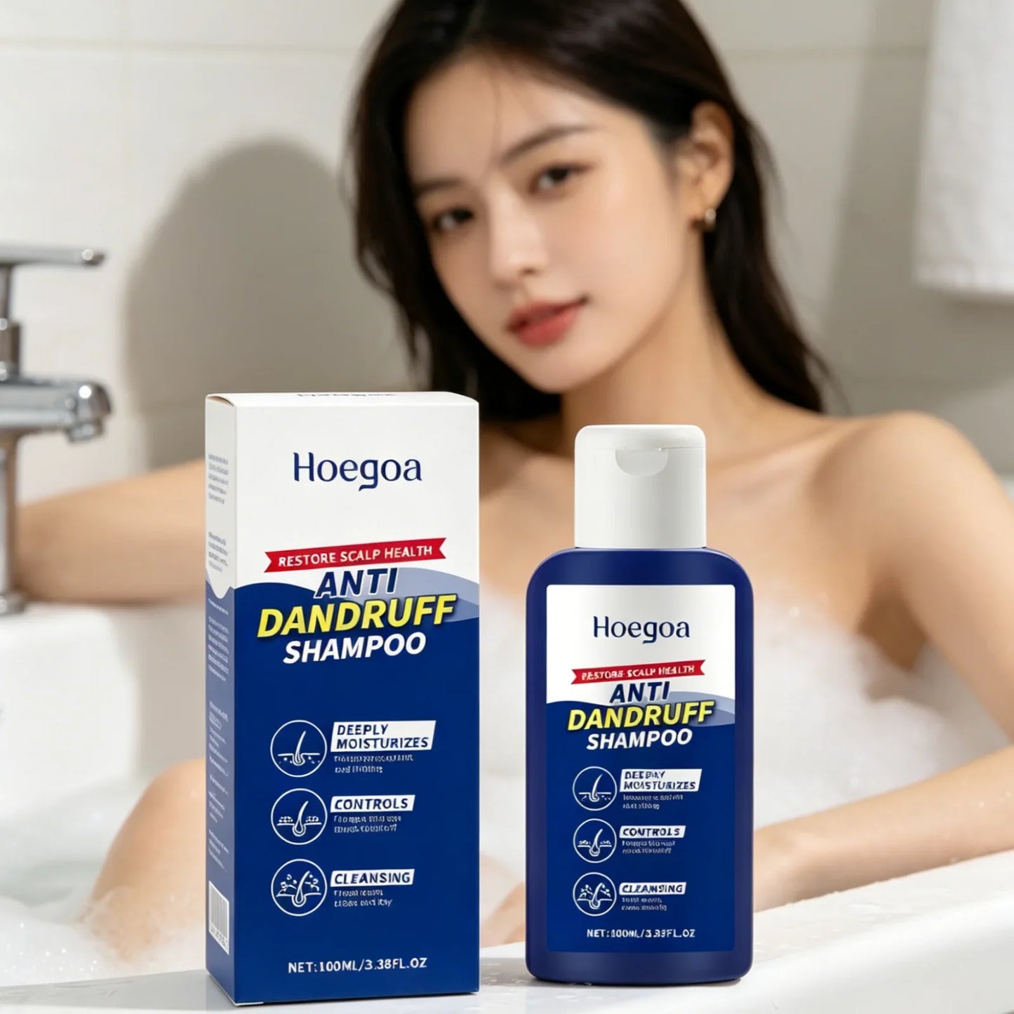 Hoegoa Anti-Dandruff Shampoo – Oil Control & Scalp Care